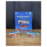 Santa Fe Train Set + 2 Rail Cars Athearn