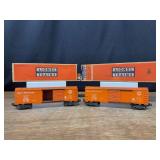 (2) Great Northern Box Cars NIB Lionel