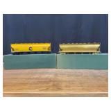 (2) B&O + Brass Hopper Cars NIB Toby