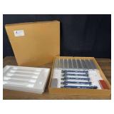 APL Thrall Double Stacks Set NIB Pecos River Brass