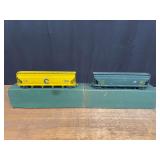 (2) C&O + CNW Hopper Cars NIB Toby