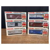 (6) Rail Cars NIB Lionel