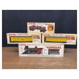 (4) The General Locomotive + Cars NIB Lionel