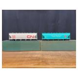 (2) CN + Great Northern Hopper Cars NIB Toby