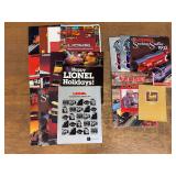 (18) Lionel Train Catalogs + Sales Literature