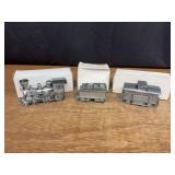 (3) Locomotive, Tender, Caboose NIB