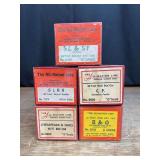 (5) Rail Car Kits NIB All-Nation