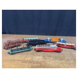 (7) Rail Cars + Caboose Lionel