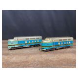 (2) Baltimore & Ohio Locomotives Marx