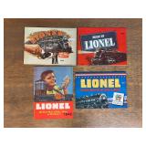 (4) Lionel Train Catalogs - Reproductions