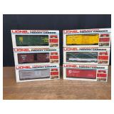 (6) Rail Cars + Caboose NIB Lionel