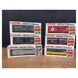 (6) Rail Cars NIB Lionel