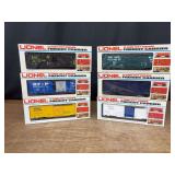 (6) Rail Cars NIB Lionel