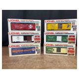 (6) Rail Cars NIB Lionel