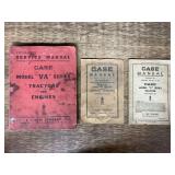 (3) Case Tractor Manuals