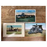 (3) Best + Holt Steam Engine Postcards