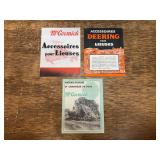(3) McCormick and Deering Sales Literature - French