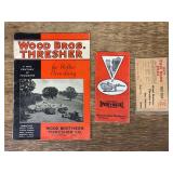 (3) Wood Brothers Thresher Co. Literature