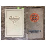 (2) Zenith Carburetor Co. + Perkins Machine & Gear Co. Catalogs