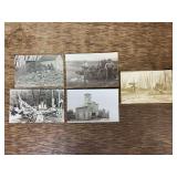 (5) Engine Postcards