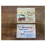(2) Harrison Machine Works Belleville Threshing Machinery Catalogs