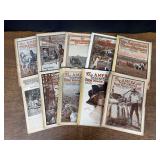 (10) The Threshermen's Review Magazines