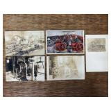 (5) Engine Postcards