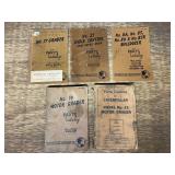 (5) Caterpillar Manuals