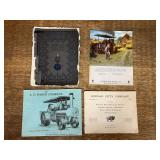 (4) Case, A.D. Baker, Buffalo Pitts Catalogs