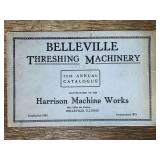 1922 Harrison Machine Works Belleville Threshing Machinery Catalog