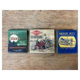 (3) Ford, New Idea, Andrew Witt Matchbooks