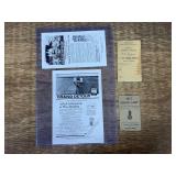 (4) J.I. Case Threshing Machine Co. + Grand Detour Literature