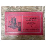 1908 The Fairfield Motor Co. Gasoline Engines Catalog
