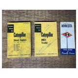 (3) Caterpillar Manuals + D-X Minnesota Map