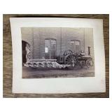 Geiser Peerless Steam Engine w/Plow Photo