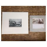 (2) Steam Engine Wreck Photos