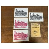 (5) Nichols & Shepard Repair Price List + Empire Steam Engine Prints