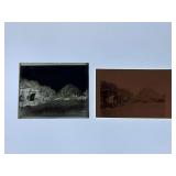 (2) IHC Mogul Postcard and Glass Negative