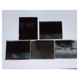 (5) Automotive Glass Negatives