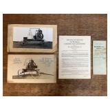 (4) Westinghouse Engine Photos, Manual, Contract