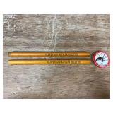 (3) Kelly Mfg. Co. Button + Birdsell Mfg. Co. Pencils