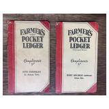 (2) John Deere Farmers Pocket Ledgers