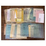 Lot of Railroad Train Orders