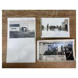 (3) Waterloo Boy, Fairbanks Morse Z Engine, + Blacksmith Photos + Postcards