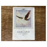 Oakland All-American Six Sales Literature