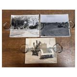 (3) Steam Engine + Tractor Photos