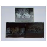 (3) Automotive Glass Negatives