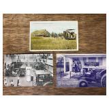 (3) International Harvester Postcards