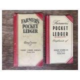 (2) John Deere Farmers Pocket Ledgers