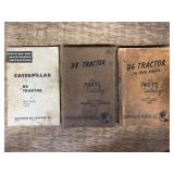 (3) Caterpillar Crawler Manuals